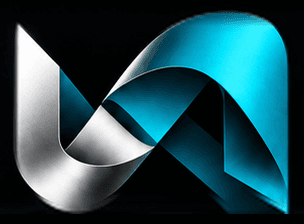 The Unfold A2X UN symbol: silver Advisory and teal eXecution as one